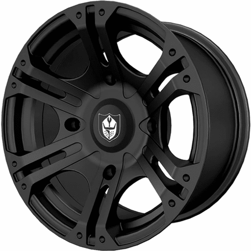 Pro Armor 4205 Sixr 14" Front | Rear - Matte Black - POL-P1408SXMB
