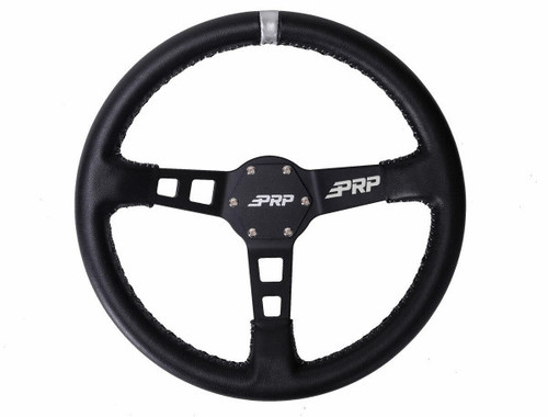 PRP UTV Leather Deep Dish Steering Wheel PRP UTV Leather Deep Dish Steering Wheel