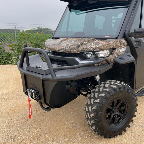 Ranch Armor | 2016+ Can-am Defender | Feeder Storage Bumper Ranch Armor | 2016+ Can-am Defender | Feeder Storage Bumper