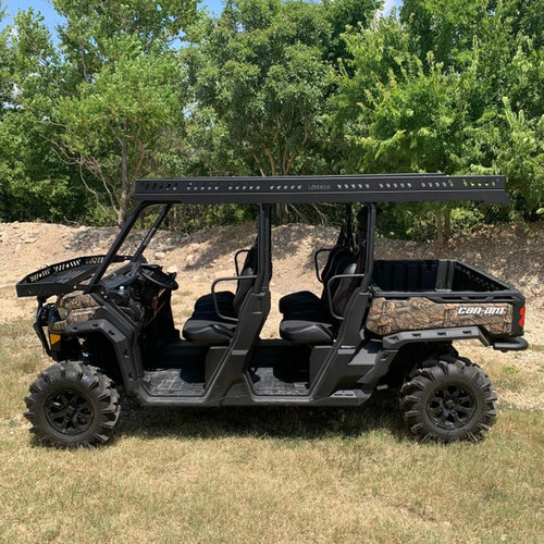Ranch Armor 2016+ Can-am Defender Max Ultra Extended Top - Overhangs Over Rear Bed - CR2U1