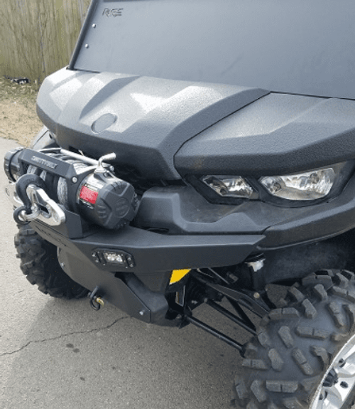 Rage Fab Defender 10K Winch Front Bumper