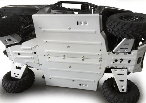 Rival|2015-2019 Polaris Ranger XP 570|XP 900|XP 1000 - Full Size|Alloy Central Skid Plate Rival|2015-2019 Polaris Ranger XP 570|XP 900|XP 1000 - Full Size|Alloy Central Skid Plate