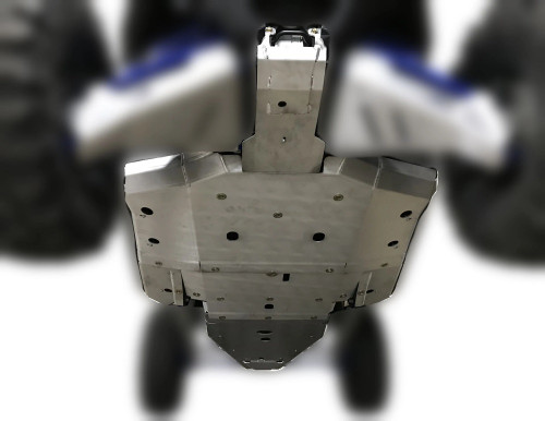 Ricochet Polaris RZR XP PRO 6-Piece Aluminum or UHMW Frame and Rock Slider Skid Plate Set Ricochet Polaris RZR XP PRO 6-Piece Aluminum or UHMW Frame and Rock Slider Skid Plate Set