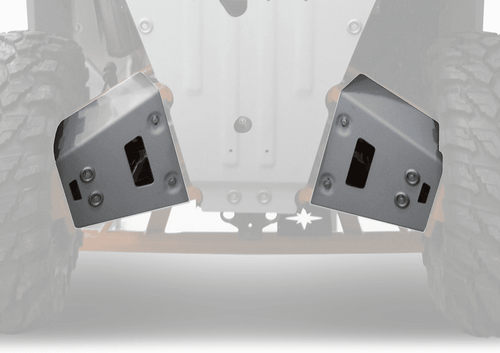 Rival|2018+ Polaris Ranger 1000|XP 1000|Alloy A-Arm Guards - Rear - 24.7448.1-5