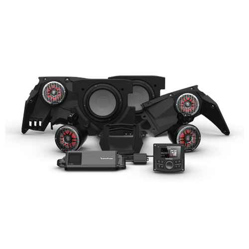 Rockford Fosgate Can-Am Maverick X3 Front Color Optix Audio Kit (PMX-3) (Stage 5) - X317-STG5
