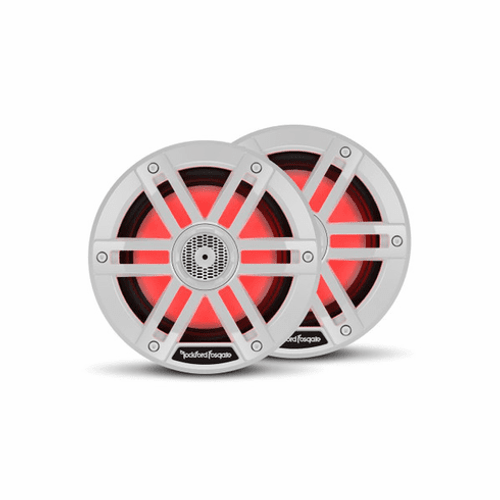 Rockford Fosgate M1 6" Color Optix Marine 2-Way Speakers (White) Rockford Fosgate M1 6" Color Optix Marine 2-Way Speakers (White)