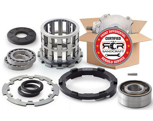 Sandcraft 2014 Polaris RZR XP 1000 Bombproof Front Differential Re-Build Kit - BP11140122