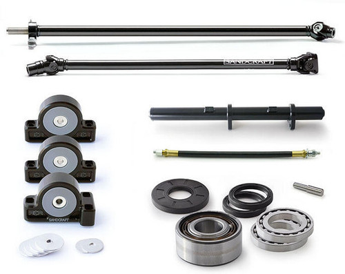 SandCraft Polaris 2017-2024 RZR XP Turbo Complete Drivetrain Solution (4-Seats) - CDS12174111