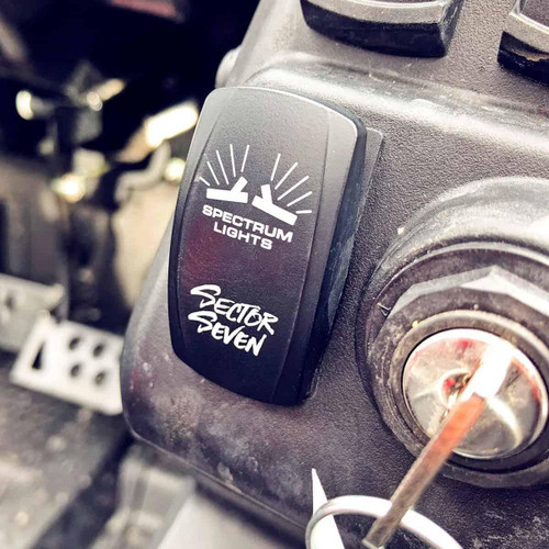 Sector Seven Spectrum Rocker Switch - 44-ML-007