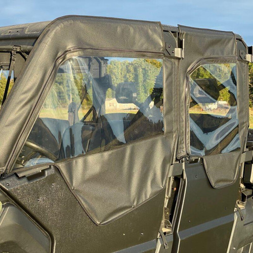 Seizmik Can-Am Defender Max Soft Upper Doors With Zipper