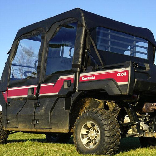 Seizmik Kawasaki Mule Pro FXT Soft Upper Doors With Zipper Seizmik Kawasaki Mule Pro FXT Soft Upper Doors With Zipper