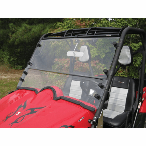 Seizmik Polaris Ranger Mid Size Versa Fold Windshield - Double - 50-25003kit