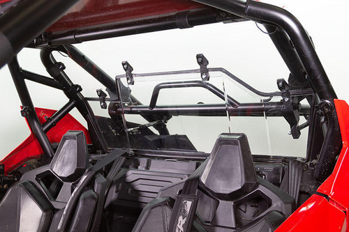 Seizmik Polaris RZR Pro XP Hard Rear Windshield (Hard Coated Poly) - 50-26105KIT