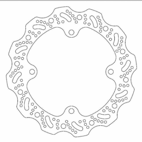 SpeedWerx Arctic Cat Wildcat XX Ultra Light Brake Rotor SpeedWerx Arctic Cat Wildcat XX Ultra Light Brake Rotor