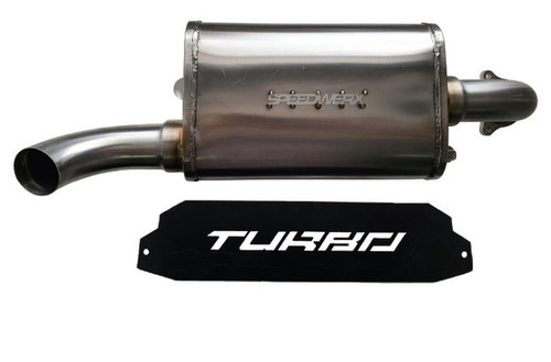 SpeedWerx Polaris RZR Pro XP Q6 Series Stainless Steel Bolt-On Exhaust - Q6-RZRPXP-ATVP