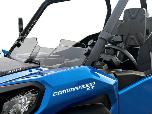 Spike Powersports Can-Am Maverick Trail / Sport / Commander Stealth Tinted Short Windshield Spike Powersports Can-Am Maverick Trail / Sport / Commander Stealth Tinted Short Windshield