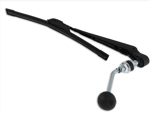 Spike Manual Wiper Kit For Hard Coated / Glass Windshields