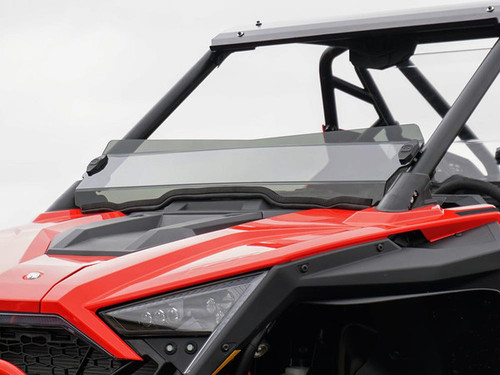 Spike Powersports Polaris RZR Pro XP / Turbo R Tinted Short Windshield W/ Tool-Less Rapid Release