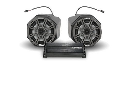 SSV Works Kicker 2-Speaker Plug-&-Play System for Ride Command for 16-20 Polaris General - 190-GN-2KRC