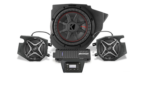 SSV Works Complete 3-Speaker Plug-&-Play Kit for 14-23 Polaris RZR - 220-RZ34-Q3A3