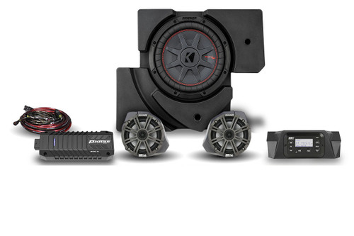SSV Works Complete Kicker 3-Speaker Plug-and-Play System for Can-Am Maverick X3 SSV Works Complete Kicker 3-Speaker Plug-and-Play System for Can-Am Maverick X3