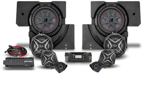 SSV Works Phase X 8-Speaker Plug-and-Play System for Can-Am Maverick X3 SSV Works Phase X 8-Speaker Plug-and-Play System for Can-Am Maverick X3