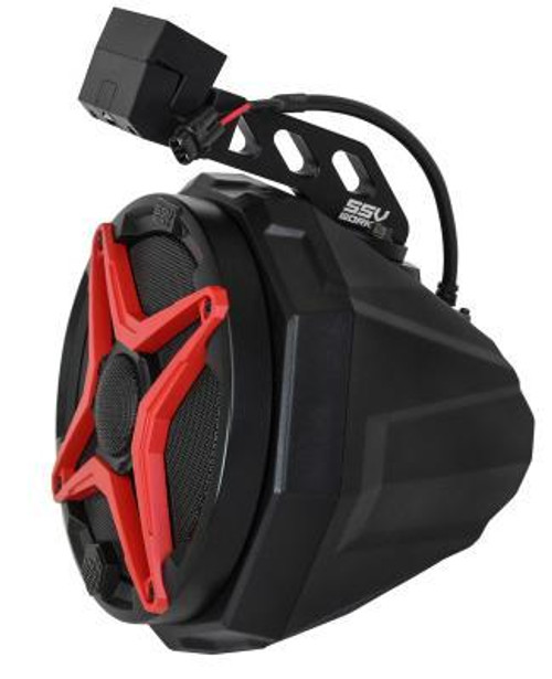 SSV Works Cage Mount 6.5" Speaker Pod Pair for 06-22 Polaris Ranger SSV Works Cage Mount 6.5" Speaker Pod Pair for 06-22 Polaris Ranger