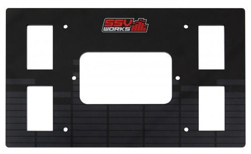 SSV Works MRB3 Bluetooth Media Controller Dash Mounting Kit for 15-18 Polaris Slingshot