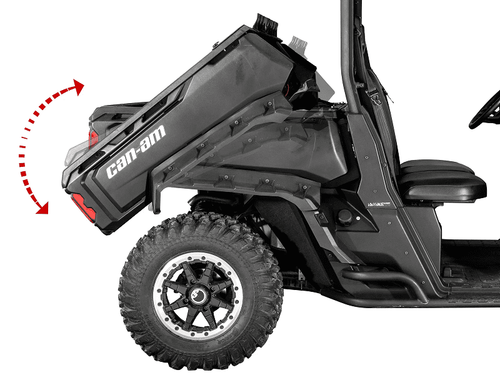 Super ATV | 2016+ Can-am Defender | Electric Dump Bed Kit