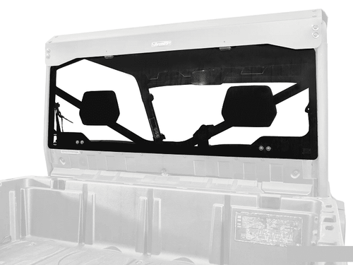 Super ATV | 2016+ Can-am Defender | Rear Glass Windshield