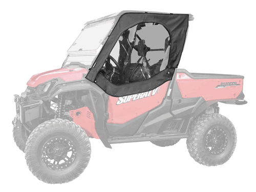 Super ATV|2016+ Honda Pioneer 1000|Primal Soft Cab Enclosure Upper Doors