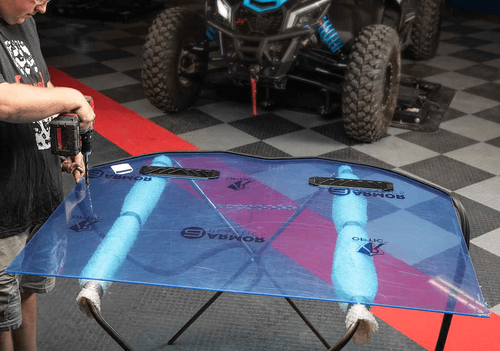 Super ATV|2020+ Kawasaki Teryx KRX 1000|Custom Cage Windshield Kit - BBWS-K-KRX-70