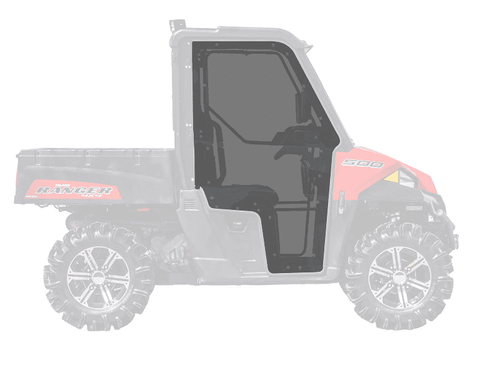 Super ATV 2015+ Polaris Ranger 500, 570, 570 Crew Mid Size Models Cab Enclosure Doors - DOOR-P-RAN-MID-001-72