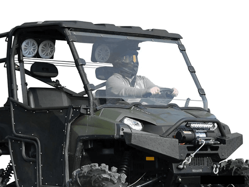 Super ATV 2010-2016 Polaris Ranger 800 XP 800 XP 800 Crew Full Windshield - WS-P-RAN-09XP-001-75#AA