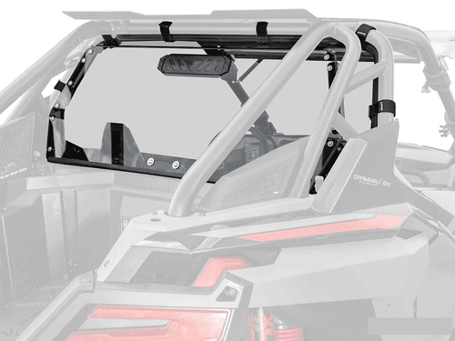 Super ATV|2020+ Polaris RZR PRO XP|XP 4|Rear Vented Windshield - RWS-P-RZRTR-V-76#AA