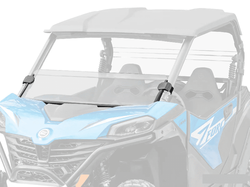 Super ATV|CF Moto ZForce 800 Trail|950 Trail|950 Sport|Scratch Resistant Half Windshield