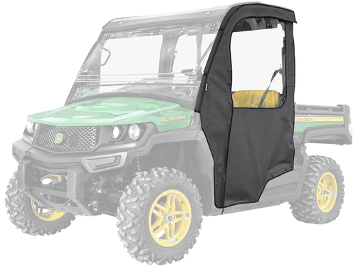 Super ATV|2018+ John Deere Gator 835E|835M|865E|865M|Primal Soft Cab Enclosure Doors