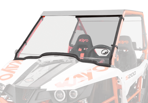 Super ATV | Kayo S200 | Scratch-Resistant Full Windshield