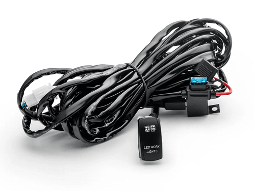 Super ATV | LED Light Wiring Harness w/ Rocker Switch