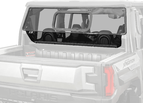 Super ATV|2024+ Polaris Xpedition XP|Sliding Rear Windshield - Poly Super ATV|2024+ Polaris Xpedition XP|Sliding Rear Windshield - Poly