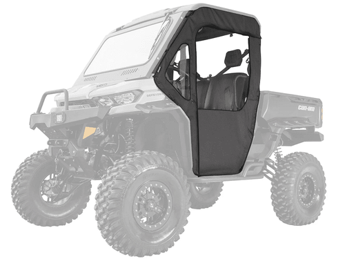 Super ATV|2016+ Can-am Defender|Defender MAX|Primal Soft Cab Enclosure Doors