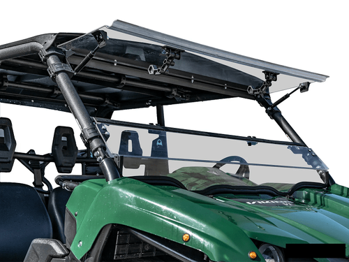 Super ATV|2014+ Yamaha Viking|Scratch Resistant Flip Windshield - FWS-Y-VIK-001-70