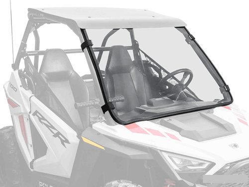 Super ATV | 2022+ Polaris RZR 200 | Full Windshield - Poly - WS-P-RZR200-75