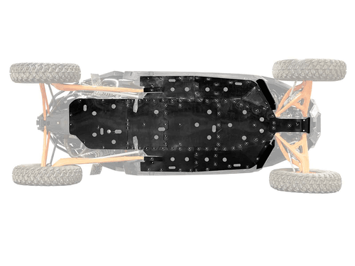 Super ATV | 2022+ Polaris RZR Pro R 4 | Full Skid Plate - FSP-P-PROR4