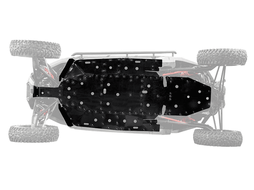 Super ATV | 2022+ Polaris RZR Turbo R 4 | Full Skid Plate - FSP-P-RZRTR4