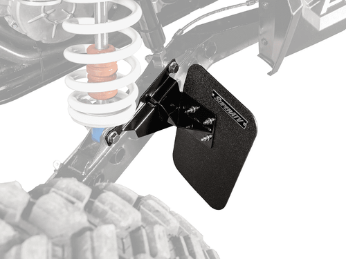 Super ATV | 2018+ Polaris RZR XP Turbo S | XP Turbo S 4 | Mud Flaps - RTAMF-P-RZRTS