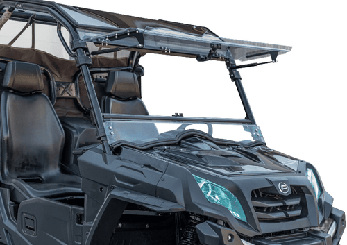 Super ATV|CF Moto UForce 500|800|Scratch Resistant Flip Windshield
