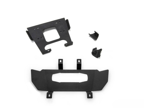 SuperATV 2016 Polaris RZR XP Turbo Winch Mounting Plate - WM-P-XPT-00#YA
