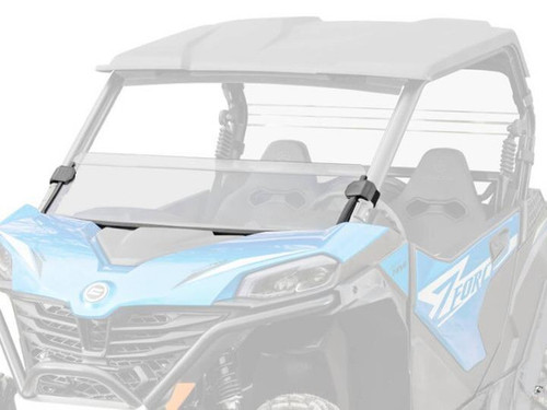 SuperATV CFMoto ZForce 950 Sport Scratch-Resistant Half Windshield