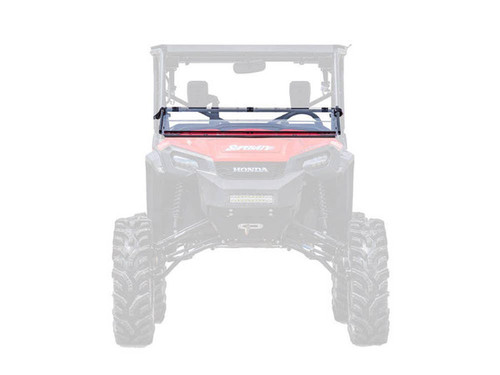 SuperATV Honda Pioneer 1000/1000-5 Windshield (Flip Down) (Scratch Resistant) - FDWS-H-PIO1K-70